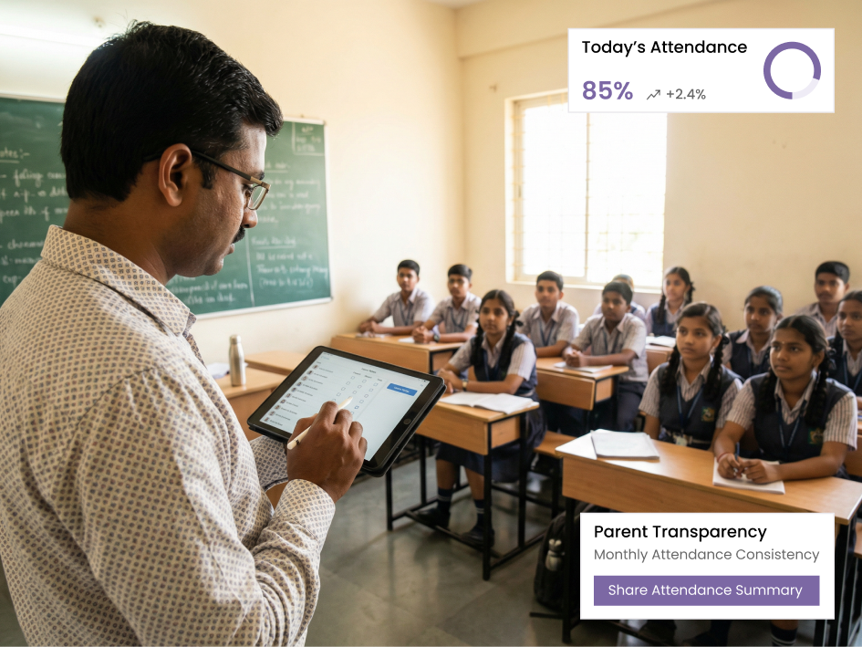 CIPHER CRM admissions pipeline showing student stages from enquiry to fee paid