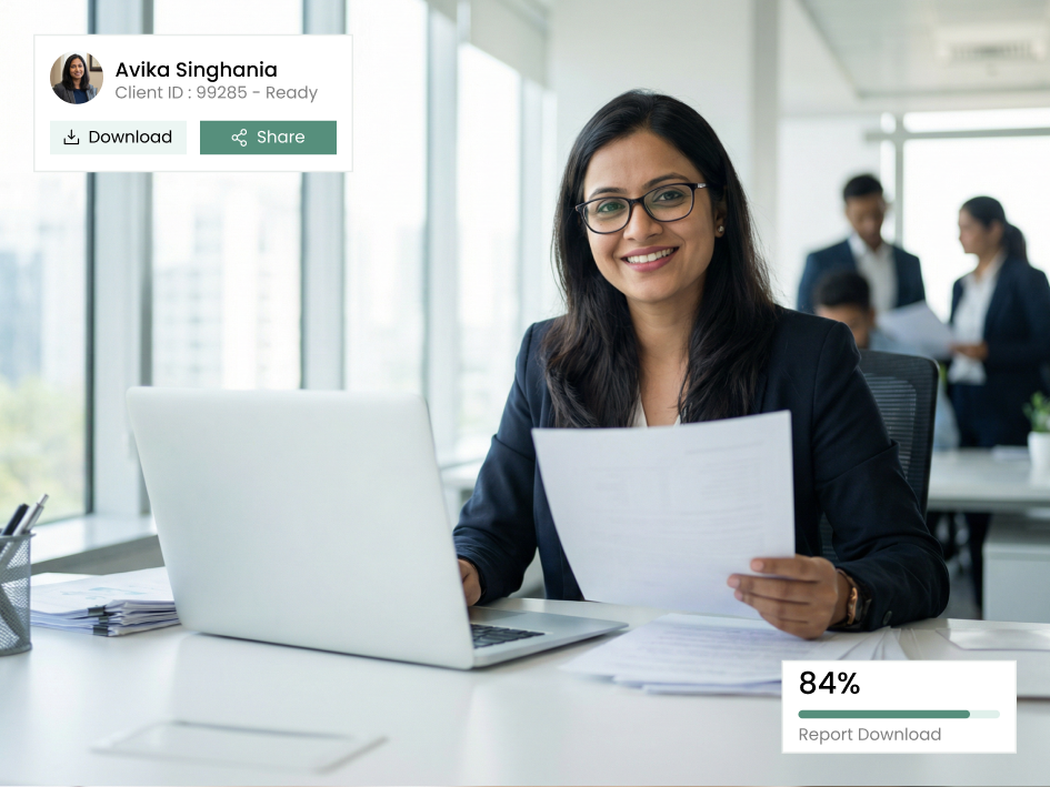 CIPHER CRM compliance task tracker showing upcoming AMFI and IRDAI deadline reminders for a financial firm
