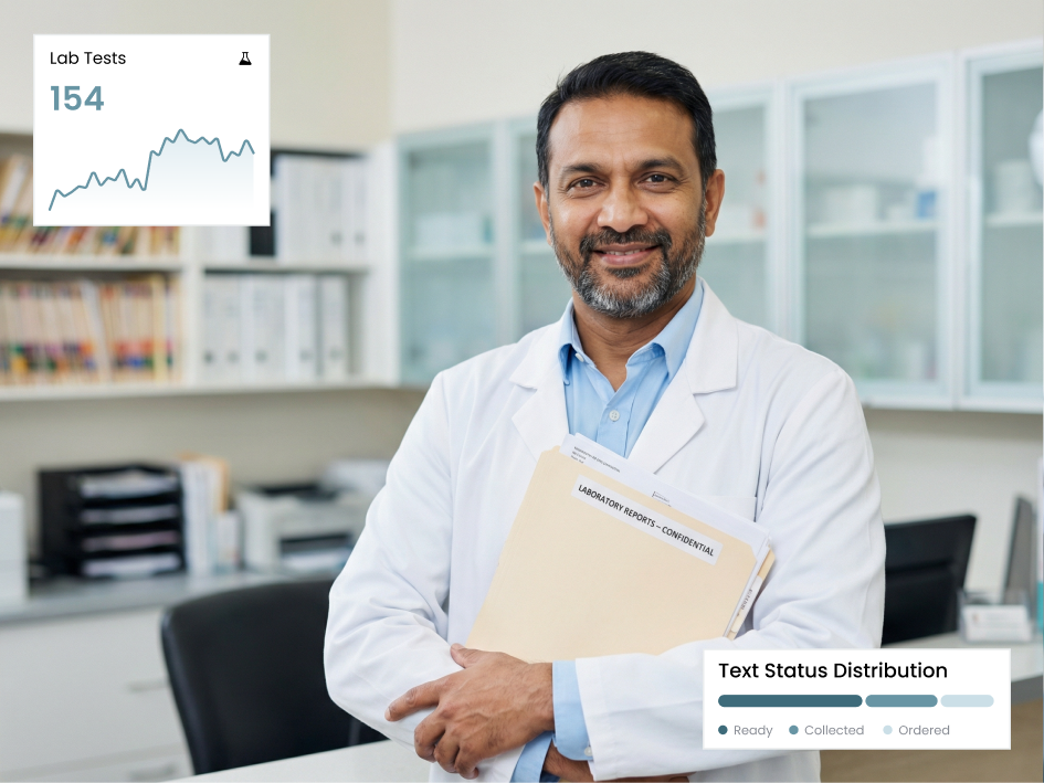 CIPHER CRM patient enquiry list filtered by lead source, with doctor referral, digital and walk-in tags