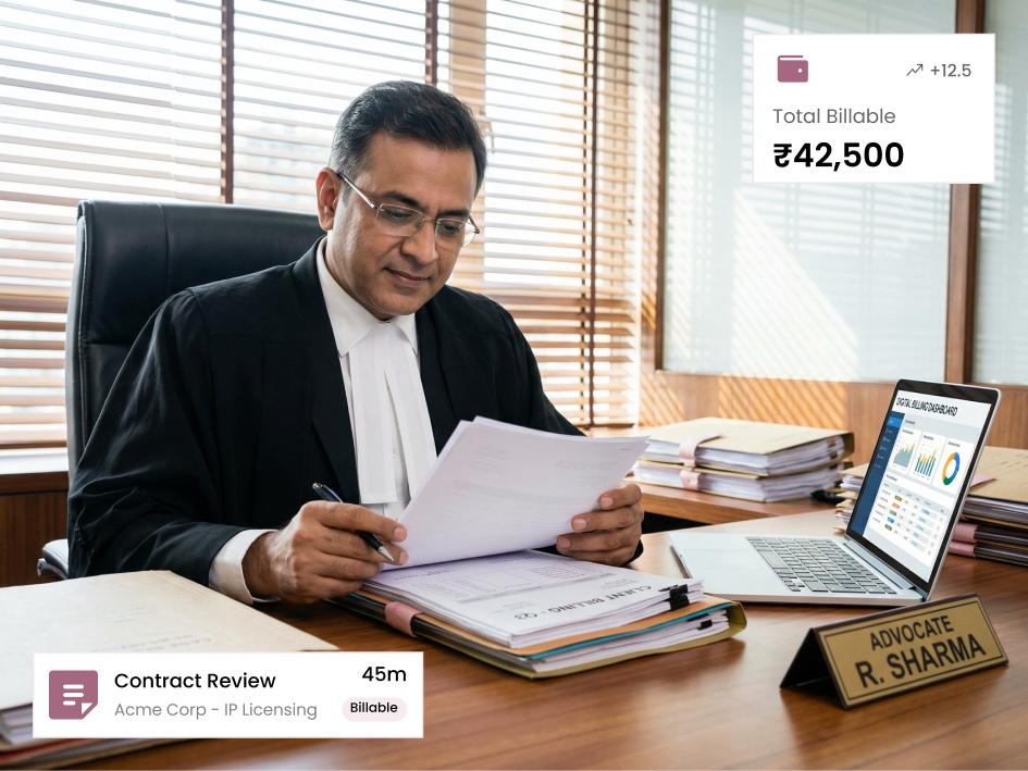 CIPHER CRM intake checklist with conflict check and engagement letter items on a law firm enquiry